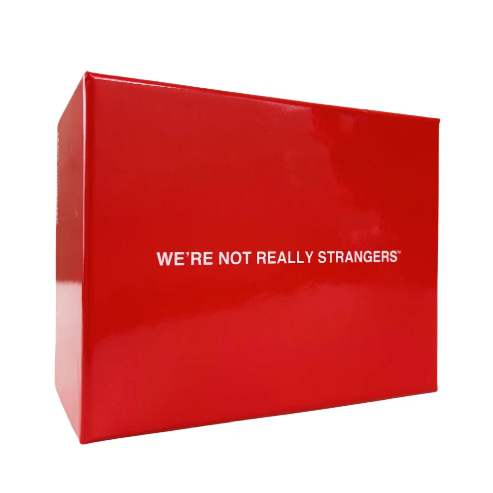 WE'RE NOT REALLY STRANGERS - an Interactive Adult Card Game Family Couples Friendship Edition - a Best Friend Cards
