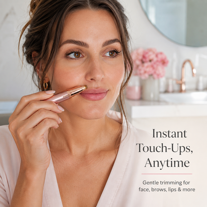 SilkGlow™ 2 In 1 Facial & Brow Trimmer