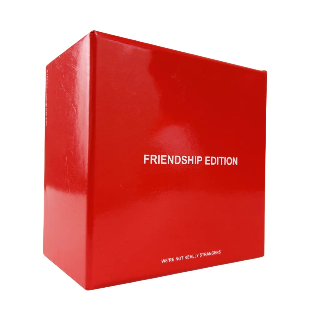 WE'RE NOT REALLY STRANGERS - an Interactive Adult Card Game Family Couples Friendship Edition - a Best Friend Cards